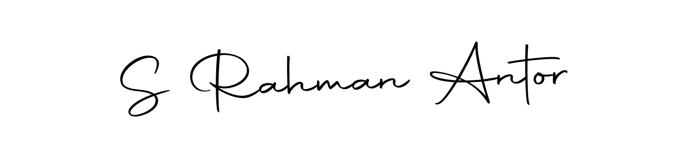 Autography-DOLnW is a professional signature style that is perfect for those who want to add a touch of class to their signature. It is also a great choice for those who want to make their signature more unique. Get S Rahman Antor name to fancy signature for free. S Rahman Antor signature style 10 images and pictures png