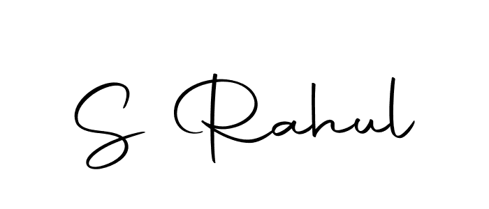 Design your own signature with our free online signature maker. With this signature software, you can create a handwritten (Autography-DOLnW) signature for name S Rahul. S Rahul signature style 10 images and pictures png