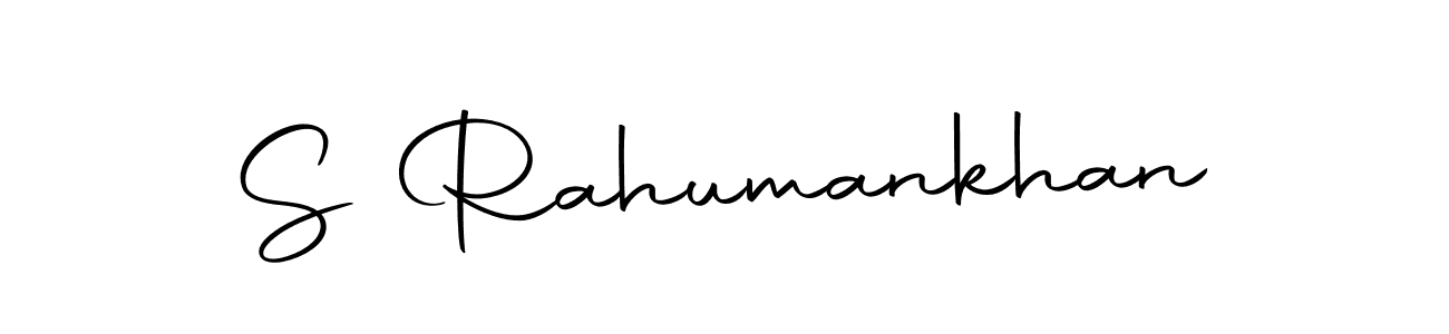 Also we have S Rahumankhan name is the best signature style. Create professional handwritten signature collection using Autography-DOLnW autograph style. S Rahumankhan signature style 10 images and pictures png