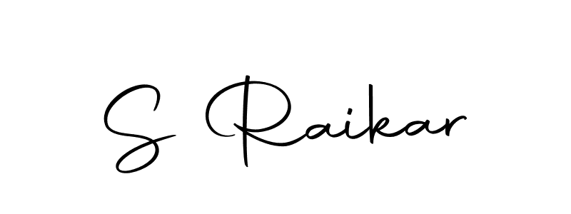 S Raikar stylish signature style. Best Handwritten Sign (Autography-DOLnW) for my name. Handwritten Signature Collection Ideas for my name S Raikar. S Raikar signature style 10 images and pictures png