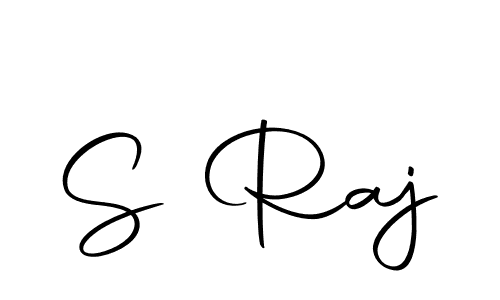 You should practise on your own different ways (Autography-DOLnW) to write your name (S Raj) in signature. don't let someone else do it for you. S Raj signature style 10 images and pictures png