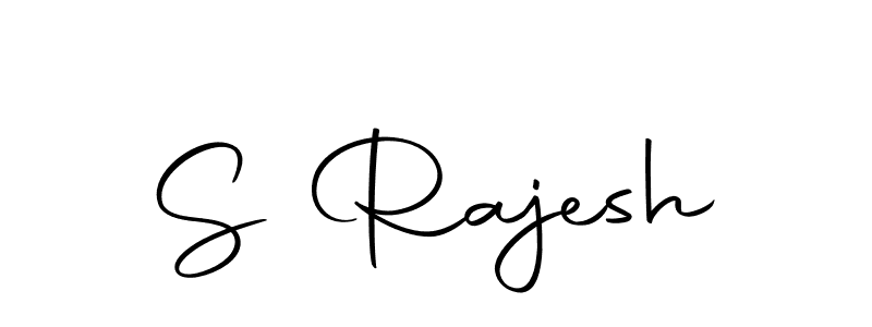 You should practise on your own different ways (Autography-DOLnW) to write your name (S Rajesh) in signature. don't let someone else do it for you. S Rajesh signature style 10 images and pictures png