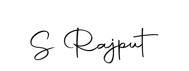 Use a signature maker to create a handwritten signature online. With this signature software, you can design (Autography-DOLnW) your own signature for name S Rajput. S Rajput signature style 10 images and pictures png