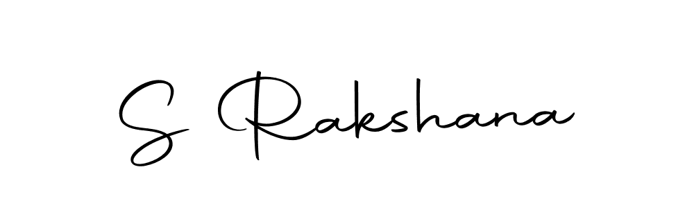 Make a beautiful signature design for name S Rakshana. Use this online signature maker to create a handwritten signature for free. S Rakshana signature style 10 images and pictures png