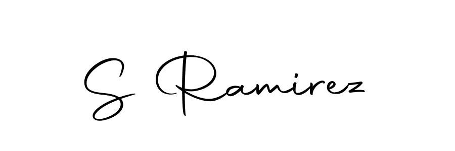 Make a beautiful signature design for name S Ramirez. With this signature (Autography-DOLnW) style, you can create a handwritten signature for free. S Ramirez signature style 10 images and pictures png