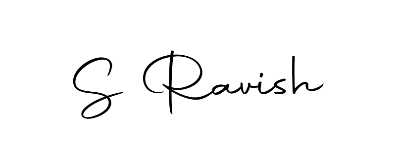 You can use this online signature creator to create a handwritten signature for the name S Ravish. This is the best online autograph maker. S Ravish signature style 10 images and pictures png