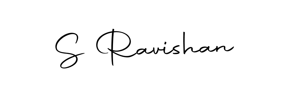 Design your own signature with our free online signature maker. With this signature software, you can create a handwritten (Autography-DOLnW) signature for name S Ravishan. S Ravishan signature style 10 images and pictures png