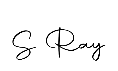 How to make S Ray name signature. Use Autography-DOLnW style for creating short signs online. This is the latest handwritten sign. S Ray signature style 10 images and pictures png