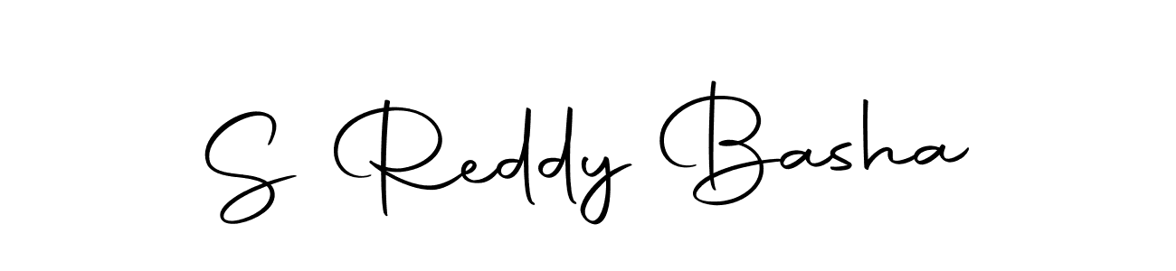 Make a beautiful signature design for name S Reddy Basha. Use this online signature maker to create a handwritten signature for free. S Reddy Basha signature style 10 images and pictures png