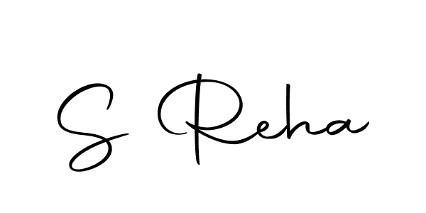 Make a beautiful signature design for name S Reha. With this signature (Autography-DOLnW) style, you can create a handwritten signature for free. S Reha signature style 10 images and pictures png