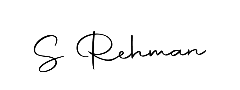 You can use this online signature creator to create a handwritten signature for the name S Rehman. This is the best online autograph maker. S Rehman signature style 10 images and pictures png