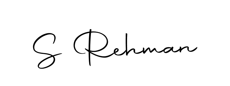 You can use this online signature creator to create a handwritten signature for the name S Rehman. This is the best online autograph maker. S Rehman signature style 10 images and pictures png