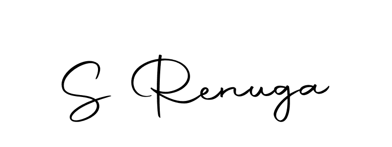 Make a beautiful signature design for name S Renuga. Use this online signature maker to create a handwritten signature for free. S Renuga signature style 10 images and pictures png