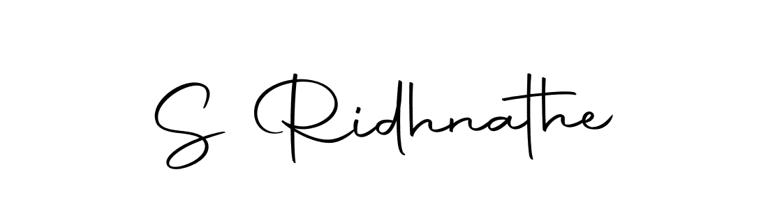 Make a beautiful signature design for name S Ridhnathe. Use this online signature maker to create a handwritten signature for free. S Ridhnathe signature style 10 images and pictures png