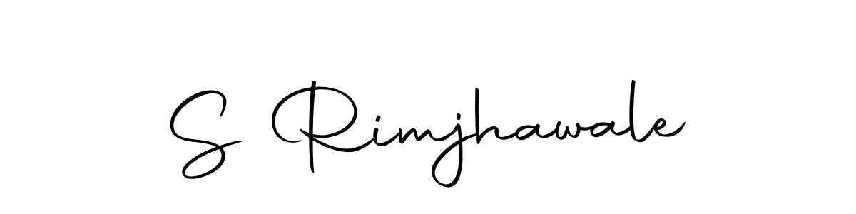 Make a beautiful signature design for name S Rimjhawale. Use this online signature maker to create a handwritten signature for free. S Rimjhawale signature style 10 images and pictures png