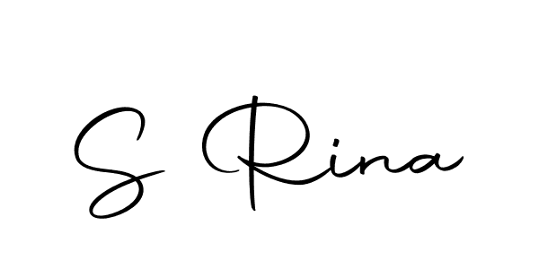 Similarly Autography-DOLnW is the best handwritten signature design. Signature creator online .You can use it as an online autograph creator for name S Rina. S Rina signature style 10 images and pictures png