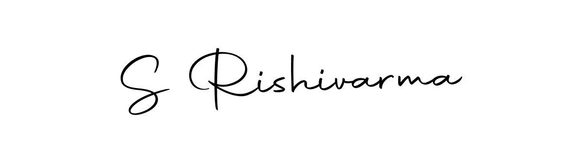 You can use this online signature creator to create a handwritten signature for the name S Rishivarma. This is the best online autograph maker. S Rishivarma signature style 10 images and pictures png