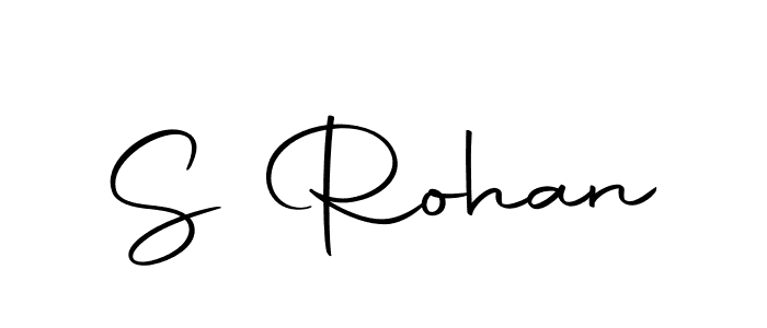 Make a beautiful signature design for name S Rohan. With this signature (Autography-DOLnW) style, you can create a handwritten signature for free. S Rohan signature style 10 images and pictures png