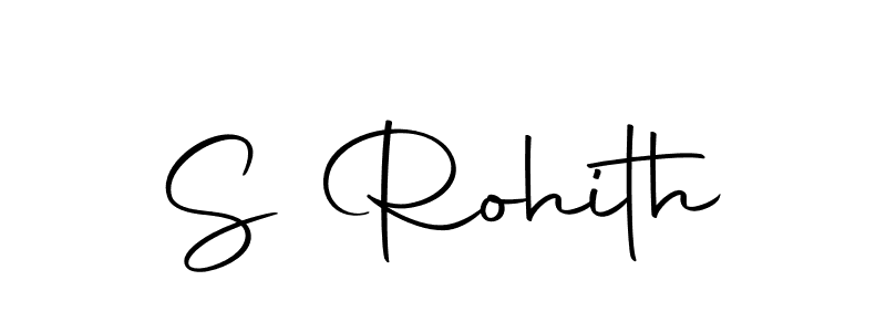 How to make S Rohith name signature. Use Autography-DOLnW style for creating short signs online. This is the latest handwritten sign. S Rohith signature style 10 images and pictures png