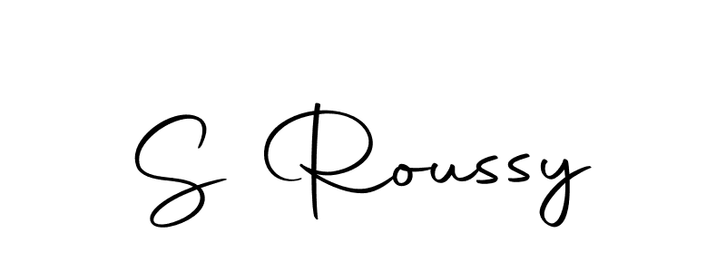 Make a beautiful signature design for name S Roussy. Use this online signature maker to create a handwritten signature for free. S Roussy signature style 10 images and pictures png