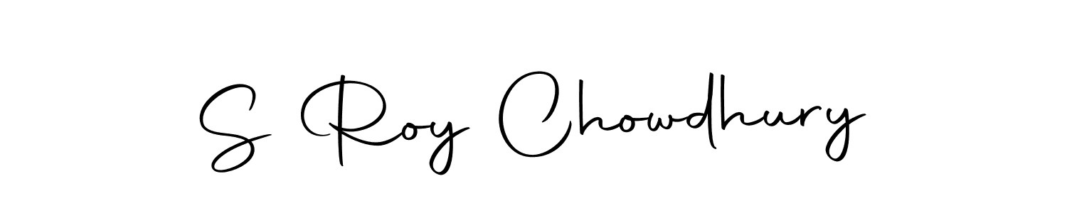 Use a signature maker to create a handwritten signature online. With this signature software, you can design (Autography-DOLnW) your own signature for name S Roy Chowdhury. S Roy Chowdhury signature style 10 images and pictures png