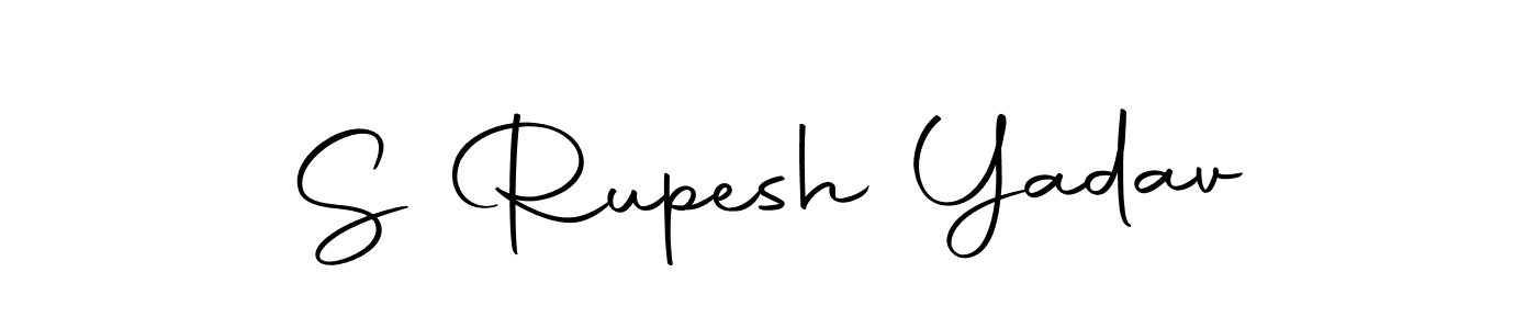 How to make S Rupesh Yadav signature? Autography-DOLnW is a professional autograph style. Create handwritten signature for S Rupesh Yadav name. S Rupesh Yadav signature style 10 images and pictures png