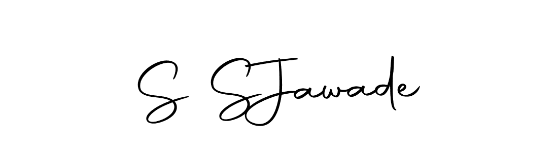 Similarly Autography-DOLnW is the best handwritten signature design. Signature creator online .You can use it as an online autograph creator for name S S  Jawade. S S  Jawade signature style 10 images and pictures png