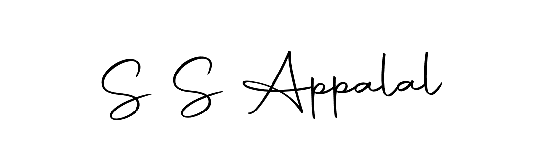 Design your own signature with our free online signature maker. With this signature software, you can create a handwritten (Autography-DOLnW) signature for name S S Appalal. S S Appalal signature style 10 images and pictures png