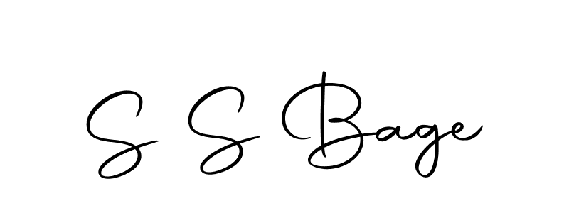 S S Bage stylish signature style. Best Handwritten Sign (Autography-DOLnW) for my name. Handwritten Signature Collection Ideas for my name S S Bage. S S Bage signature style 10 images and pictures png