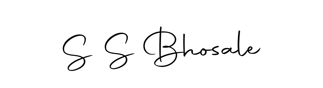 The best way (Autography-DOLnW) to make a short signature is to pick only two or three words in your name. The name S S Bhosale include a total of six letters. For converting this name. S S Bhosale signature style 10 images and pictures png