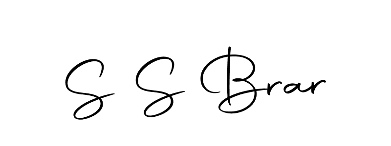 How to make S S Brar signature? Autography-DOLnW is a professional autograph style. Create handwritten signature for S S Brar name. S S Brar signature style 10 images and pictures png