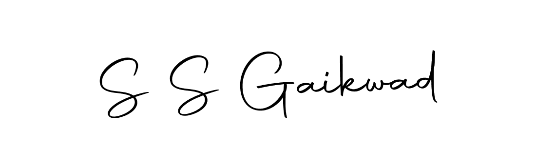 if you are searching for the best signature style for your name S S Gaikwad. so please give up your signature search. here we have designed multiple signature styles  using Autography-DOLnW. S S Gaikwad signature style 10 images and pictures png