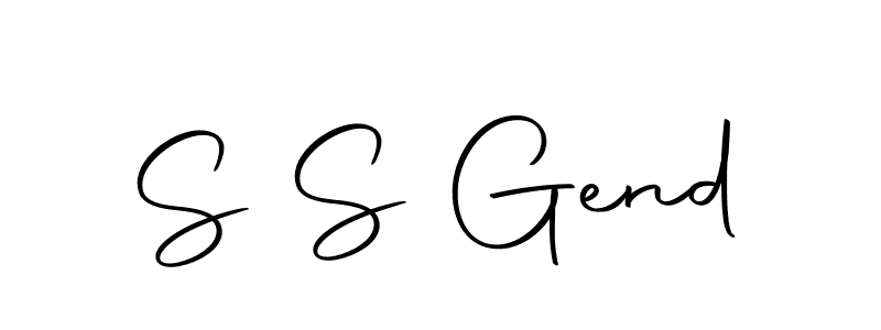 Check out images of Autograph of S S Gend name. Actor S S Gend Signature Style. Autography-DOLnW is a professional sign style online. S S Gend signature style 10 images and pictures png
