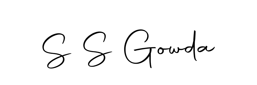 Once you've used our free online signature maker to create your best signature Autography-DOLnW style, it's time to enjoy all of the benefits that S S Gowda name signing documents. S S Gowda signature style 10 images and pictures png