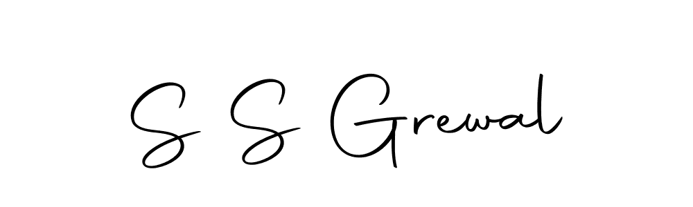 How to make S S Grewal signature? Autography-DOLnW is a professional autograph style. Create handwritten signature for S S Grewal name. S S Grewal signature style 10 images and pictures png