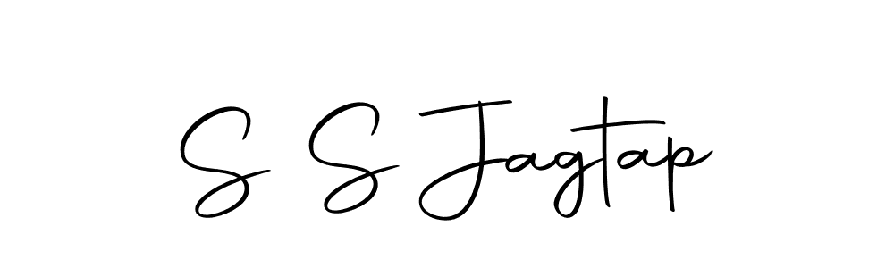 You should practise on your own different ways (Autography-DOLnW) to write your name (S S Jagtap) in signature. don't let someone else do it for you. S S Jagtap signature style 10 images and pictures png