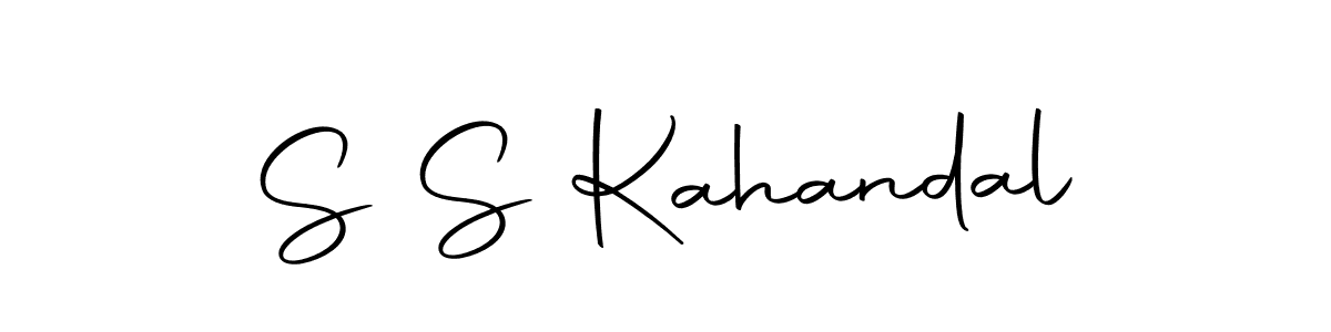 Here are the top 10 professional signature styles for the name S S Kahandal. These are the best autograph styles you can use for your name. S S Kahandal signature style 10 images and pictures png