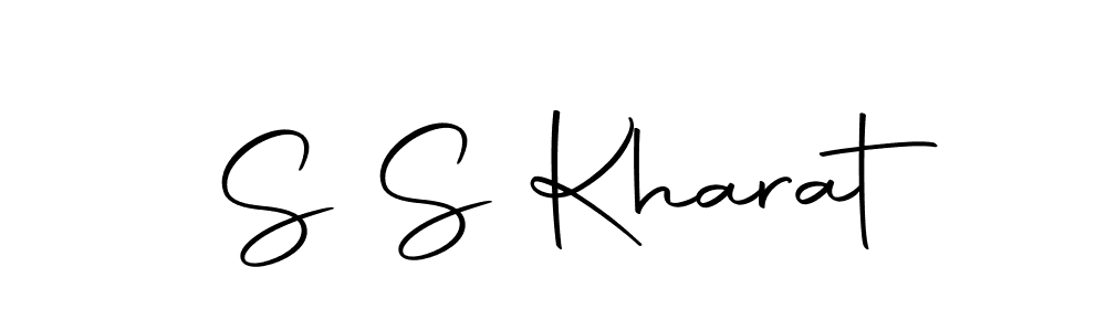 You should practise on your own different ways (Autography-DOLnW) to write your name (S S Kharat) in signature. don't let someone else do it for you. S S Kharat signature style 10 images and pictures png