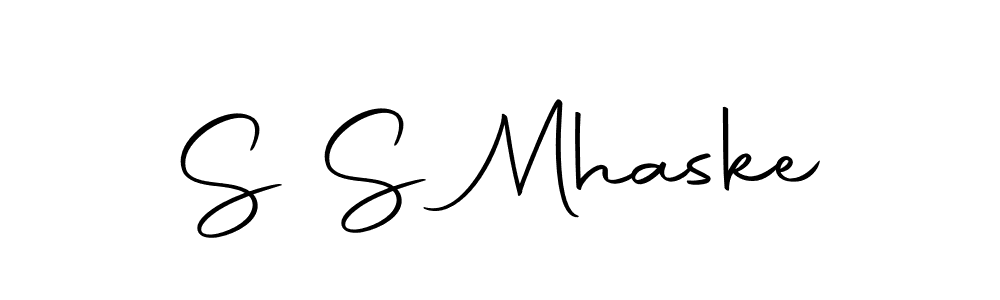 The best way (Autography-DOLnW) to make a short signature is to pick only two or three words in your name. The name S S Mhaske include a total of six letters. For converting this name. S S Mhaske signature style 10 images and pictures png