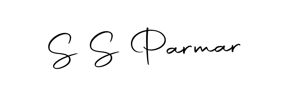 Design your own signature with our free online signature maker. With this signature software, you can create a handwritten (Autography-DOLnW) signature for name S S Parmar. S S Parmar signature style 10 images and pictures png
