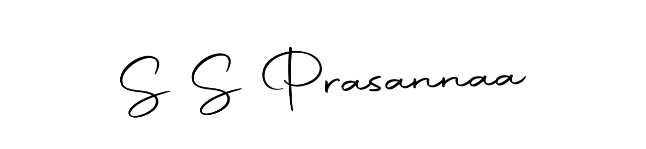 The best way (Autography-DOLnW) to make a short signature is to pick only two or three words in your name. The name S S Prasannaa include a total of six letters. For converting this name. S S Prasannaa signature style 10 images and pictures png
