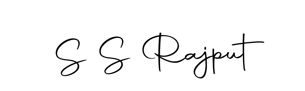 Create a beautiful signature design for name S S Rajput. With this signature (Autography-DOLnW) fonts, you can make a handwritten signature for free. S S Rajput signature style 10 images and pictures png