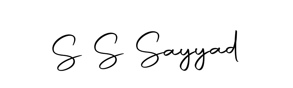 It looks lik you need a new signature style for name S S Sayyad. Design unique handwritten (Autography-DOLnW) signature with our free signature maker in just a few clicks. S S Sayyad signature style 10 images and pictures png