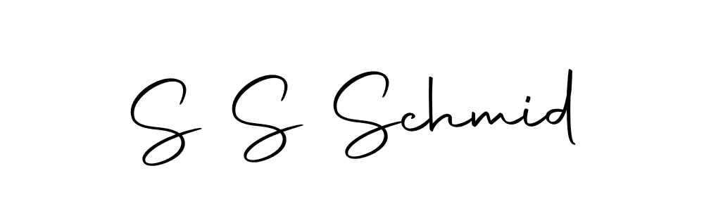 if you are searching for the best signature style for your name S S Schmid. so please give up your signature search. here we have designed multiple signature styles  using Autography-DOLnW. S S Schmid signature style 10 images and pictures png