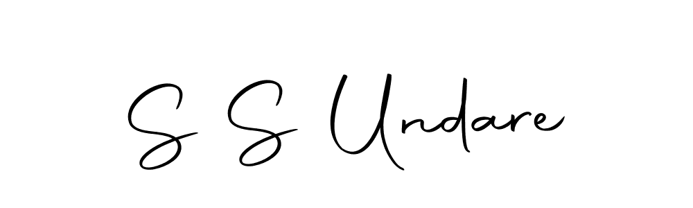 Also we have S S Undare name is the best signature style. Create professional handwritten signature collection using Autography-DOLnW autograph style. S S Undare signature style 10 images and pictures png