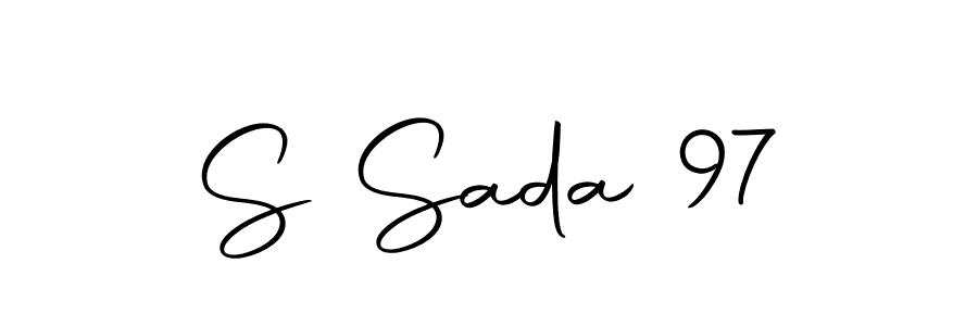 S Sada 97 stylish signature style. Best Handwritten Sign (Autography-DOLnW) for my name. Handwritten Signature Collection Ideas for my name S Sada 97. S Sada 97 signature style 10 images and pictures png