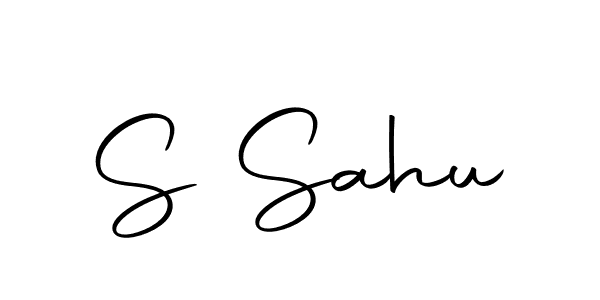 Make a beautiful signature design for name S Sahu. With this signature (Autography-DOLnW) style, you can create a handwritten signature for free. S Sahu signature style 10 images and pictures png