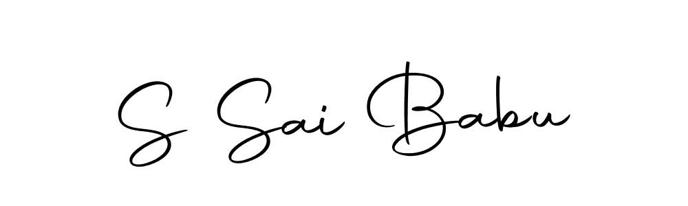 Autography-DOLnW is a professional signature style that is perfect for those who want to add a touch of class to their signature. It is also a great choice for those who want to make their signature more unique. Get S Sai Babu name to fancy signature for free. S Sai Babu signature style 10 images and pictures png