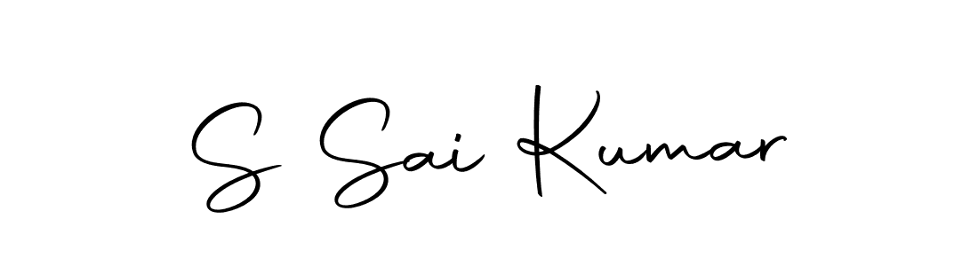 How to make S Sai Kumar name signature. Use Autography-DOLnW style for creating short signs online. This is the latest handwritten sign. S Sai Kumar signature style 10 images and pictures png