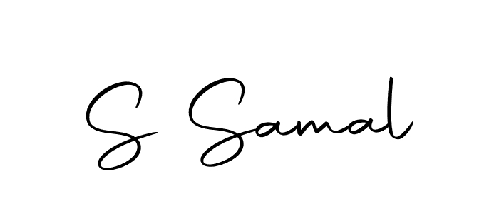 How to make S Samal signature? Autography-DOLnW is a professional autograph style. Create handwritten signature for S Samal name. S Samal signature style 10 images and pictures png